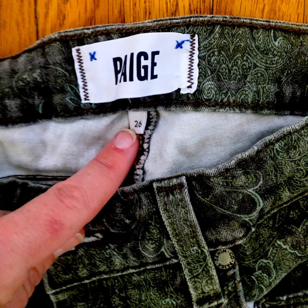 PAIGE tapestry pants
